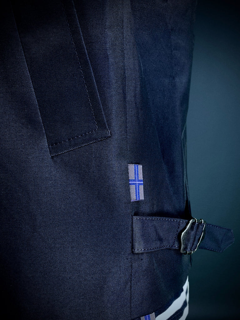 ITALIAN Waterproof Harrington. NAVY.