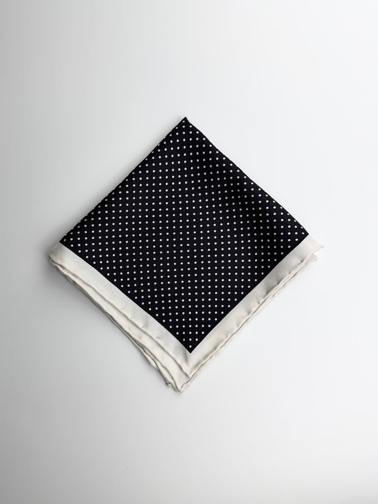 Tuxedo Silk Pocket Square.