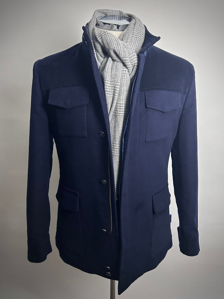 Navy Utility Coat. 38R Only.