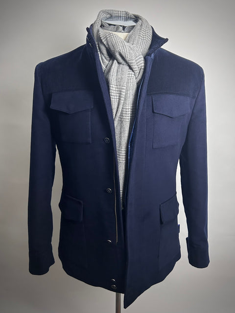 Navy Utility Coat. 38R Only.