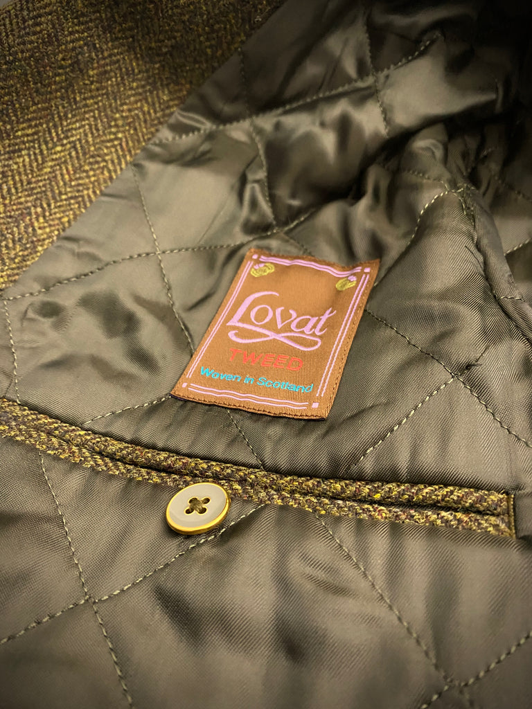 Dark Olive Utility Coat. 38R only.