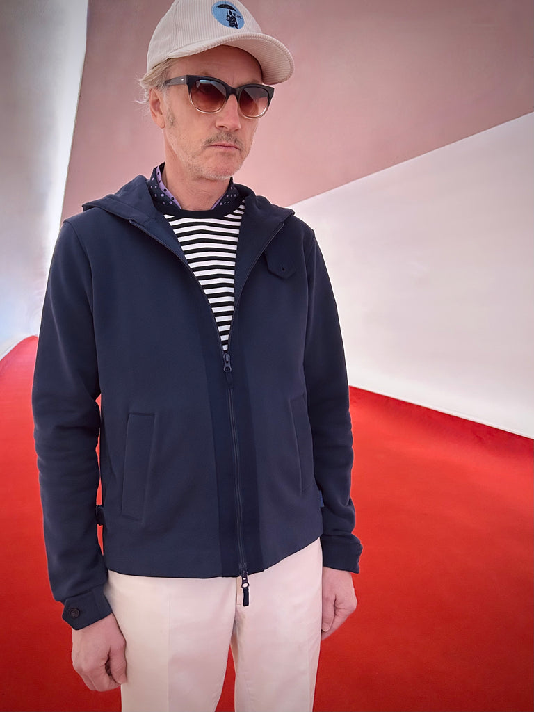 Tailored Fleece TRAVEL HOODIE.