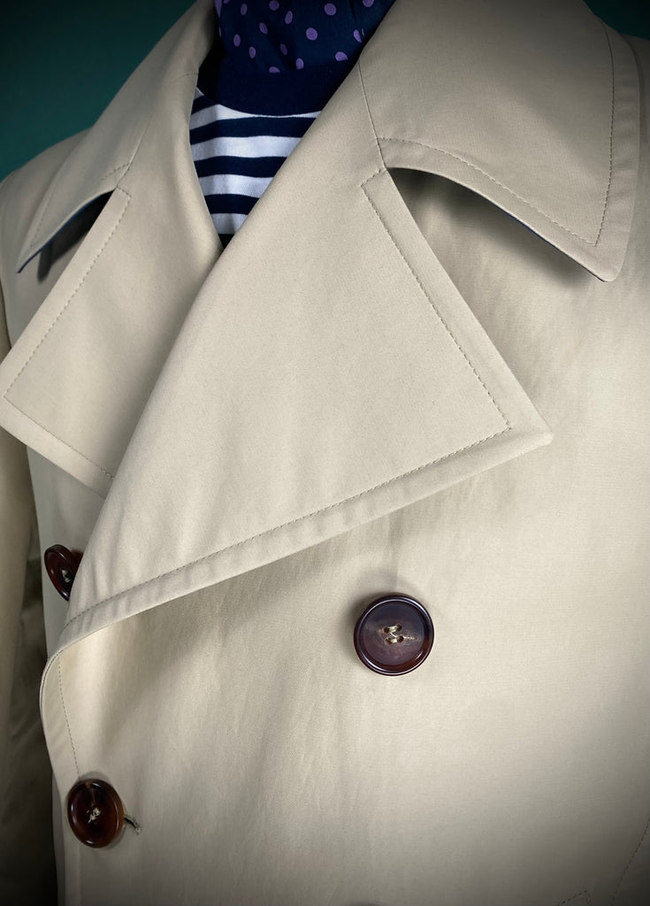 ITALIAN Waterproof Peacoat. TAN.