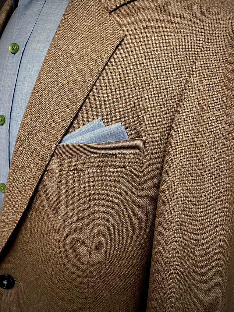 CLASSIC TAN. Ultra-Lightweight Mesh Blazer.