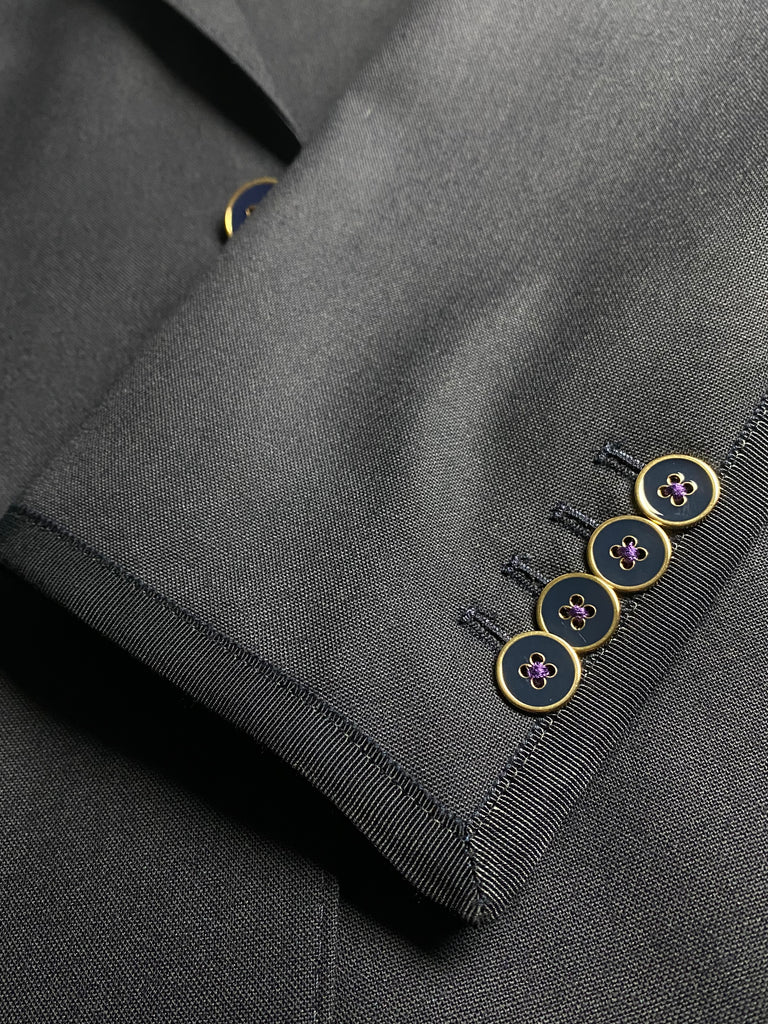 MIDNIGHT NAVY, Merino Wool Classic Blazer.