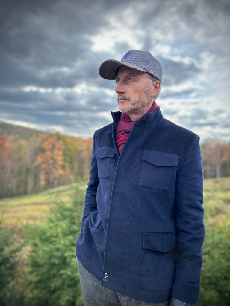 Navy Utility Coat. 38R Only.