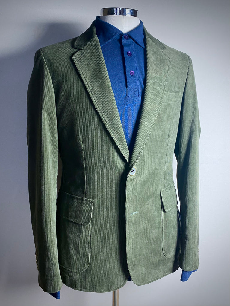 SAGE GREEN Corduroy 38R Only.