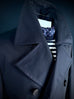 ITALIAN Waterproof Peacoat. NAVY.