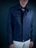 ITALIAN Waterproof Harrington. NAVY.