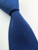 Blue Silk Knitted Tie.