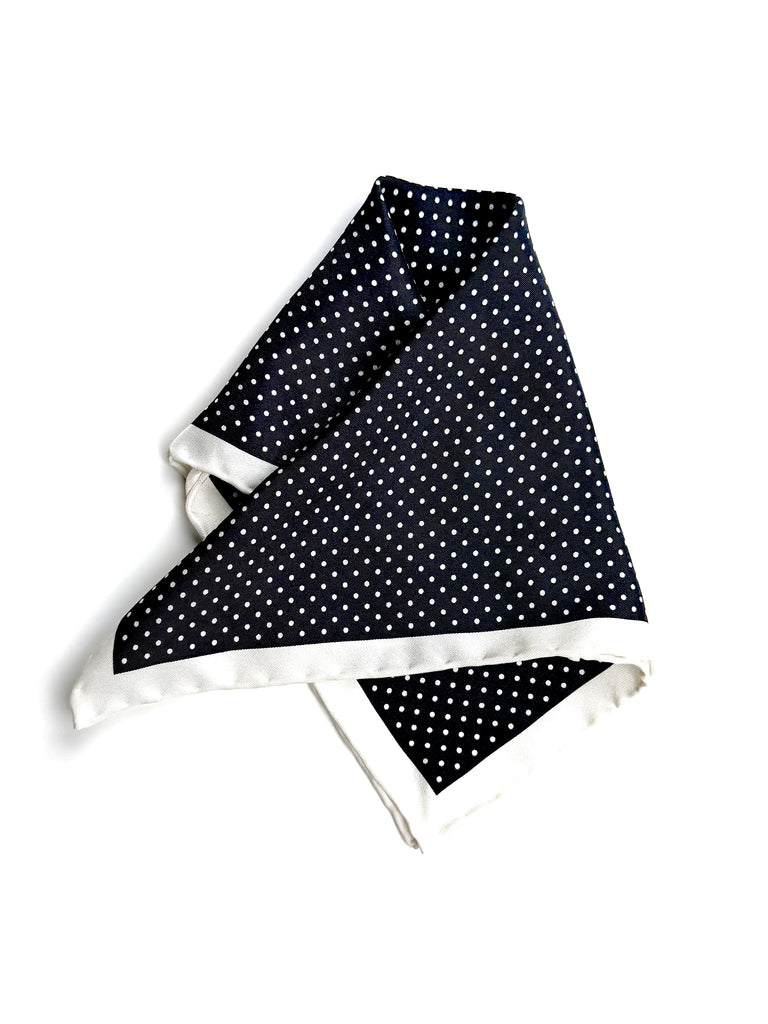 Tuxedo Silk Pocket Square.