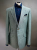 20th ANNIVERSARY SAGE WOOL BLEND LINEN, Classic Blazer.