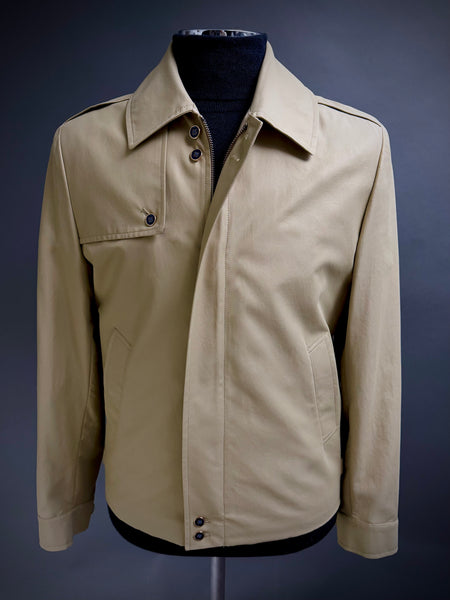 ITALIAN Waterproof Harrington. TAN.