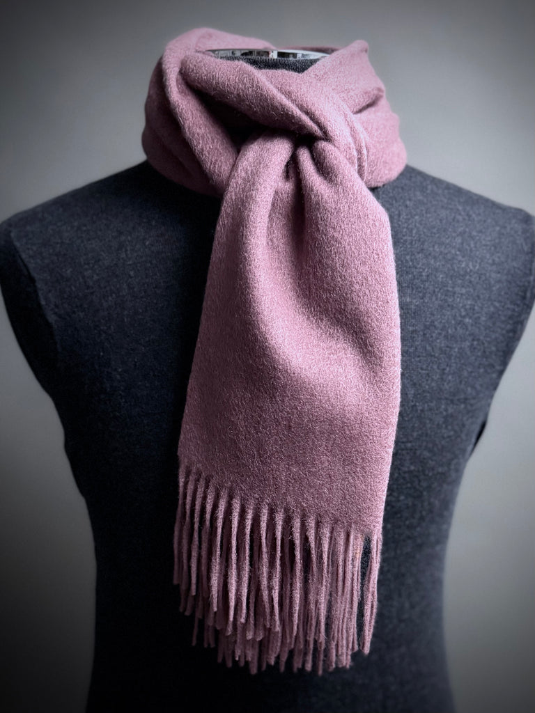 Pure CASHMERE Mauve Scarf