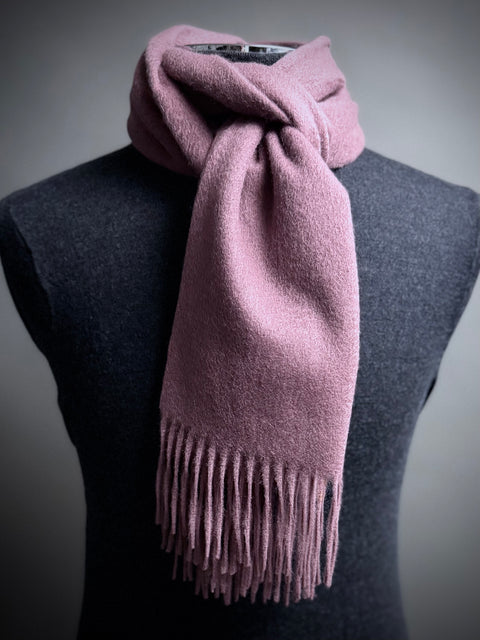 Pure CASHMERE Mauve Scarf