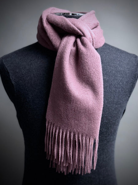 Pure CASHMERE Mauve Scarf