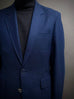 Bright NAVY, UNCONSTRUCTED Lightweight Flannel Blazer.