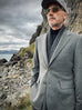 Pure Cashmere (Ing LORO PIANA & C.) Doeskin Grey Blazer.