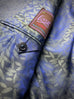 Thistle Blue and Oatmeal Herringbone Tweed Blazer.