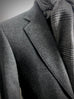 Pure Cashmere (Ing LORO PIANA & C.) Doeskin Grey Blazer.