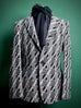 Virgin Wool "Tapestry" Semi-Constructed Blazer.