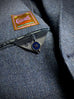 NAVY HERRINGBONE Unconstructed Tweed Blazer.