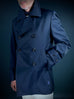 ITALIAN Waterproof Peacoat. NAVY.