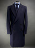 20th Anniversary Pure New WOOL Peak Lapel Overcoat.