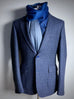 NAVY & CHARCOAL HOUNDSTOOTH TWEED Unconstructed Blazer.