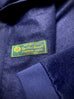 NAVY. : 100% CASHMERE (Ing. LORO PIANA & C.) Tailored Hooded-Cardigan.