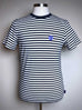 Navy and White Stripe T-Shirt.